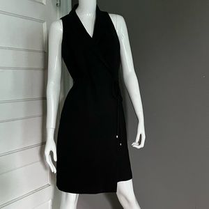 LBD Black Wrap Dress